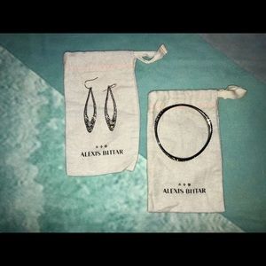 AB bracelet and earrings set